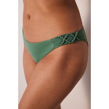 Basic Macrame Yeşil Bikini Altı