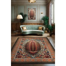 Homshtag Amerikan Futbolu Desenli Halı Çok Renkli Halı Spor Severe Hediye Halı Spor Sever Için Çiçekli Halı