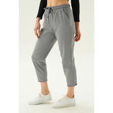 Rays 4228 Paça Püskül Pantolon Gri