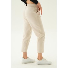 Rays 4228 Paça Püskül Pantolon Taş