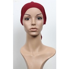 Eşarppark Penye Eşarp Bonesi 251-60 Bordo