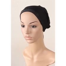 Eşarppark Kaymaz Bone 2563-1 Siyah