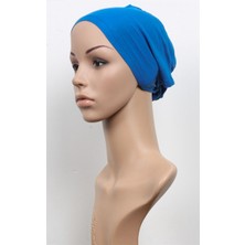 Eşarppark Penye Eşarp Bonesi 251-65 Mavi