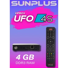 Sunplus Vıpbox Ufo 4s Uydu Alıcısı 4gb Ram Dünyanın En Hızlısı