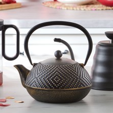 Karaca Döküm Demlik-Teapot 900 Ml Dark Gold