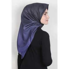 Piramit Dijital Eşarp 1355-2 Siyah-Mor