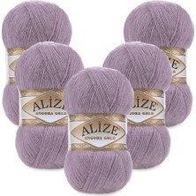 Alize Angora Gold 5'li 312 Lavanta El Örgü Ipliği