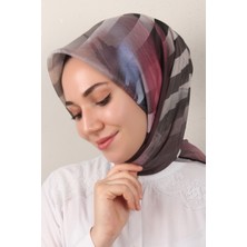 Eşarppark Lavina Fresh Eşarp 2771-2 Siyah-Pembe