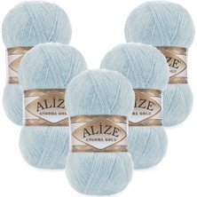 Alize Angora Gold 5'li 114 Mint El Örgü Ipliği