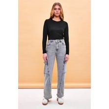 Vena Kadın Gloria Siyah Bisiklet Yaka Regular Fit Basic T-Shirt