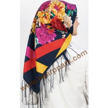 Eşarppark 111-0011-25 Piramit Püsküllü Eşarp