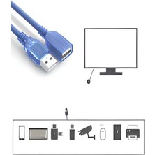 Ulu Bilgisayar USB 2.0 Dişi Erkek USB  Uzatma Kablosu - 1 mt