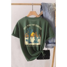 Only Trendwear Arizona Baskılı Oversize Tshirt