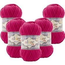 Alize Velluto 5'li 798 Begonvil El Örgü Ipliği