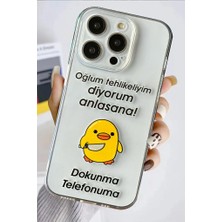 3gen Case İphone 13 Pro Kılıf Desenli Şeffaf Silikon Kılıf - civciv1