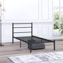 Mobpazar Basic Metal Karyola 90X190 cm Siyah