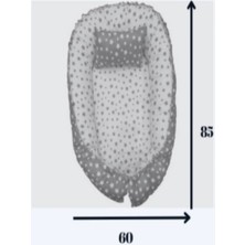 Sweet Cotton Yıldız Desenli Babynest