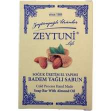 Zeytuni Life Badem Yağlı Soğuk Üretim El Yapımı Sabun