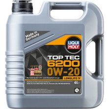 Liqui Moly Top Tec 6200 0W20 Motor Yağı 4 Litre