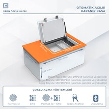 Hakan Kasa Akıllı Gömme Çelik Kasa