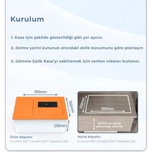 Hakan Kasa Akıllı Gömme Çelik Kasa
