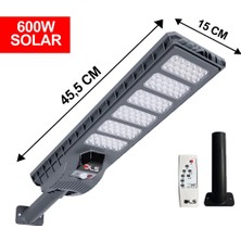 DLS 600W Güneş Enerjili Solar Bahçe Çevre  Lambası Dls