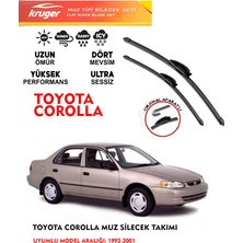 Kruger Toyota Corolla 1992-2001   Muz Tipi Silecek Seti