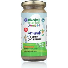 Ekoloji Market Organik Çiğ Tahin 230 gr + Organik Keçiboynuzu Özü 300 ml