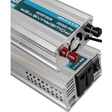 Powermaster PM-1000C 12 Volt 1000 Watt 220 Volt LCD Ekranlı Power Invertör 12V-220V Çevirici Dönüştürücü