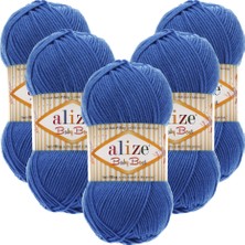 Alize Baby Best 5'li 141 Safir El Örgü Ipliği
