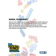 Okfis Tetris Ekransız Aktivite Oyuncağı Eğitici Oyuncak