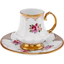 Karaca Nermin 2 Kişilik Kahve Fincan Takımı 85 ml
