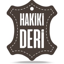 Saatse 24MM Siyah Hakiki Deri Saat Kordonu Kayış