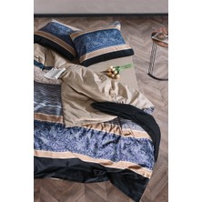 Doqu Home Saten Nevresim Takımı Clair Çift Kişilik - Bej