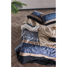 Doqu Home Saten Nevresim Takımı Clair Çift Kişilik - Bej