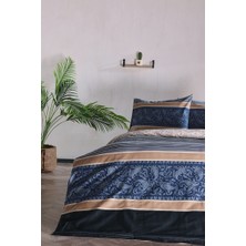 Doqu Home Saten Nevresim Takımı Clair Çift Kişilik - Bej
