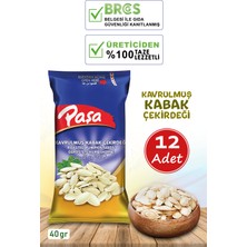 Paşa Kuruyemiş Paşa Kabak Çekirdeği 40 gr x 12 Adet