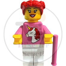 Bi'şeyler Sepeti LEGO Girl - Tuvalet Kağıdı Tutucu - 34 cm - Dev Boyut