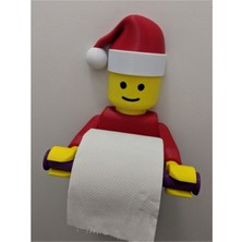 Bi'şeyler Sepeti LEGO Man Yılbaşı Tuvalet Kağıdı Tutacağı-Karakter,figür Tuvalet Kağıtlığı A++ Kalite