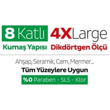 Sleepy Easy Clean Beyaz Sabun Katkılı Mopa Uyumlu Yer Temizlik Havlusu 50 Yaprak