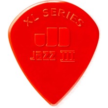 Jim Dunlop 47PXLN Nylon Jazz Iıı Xl 6'lı Paket Pena (Kırmızı)