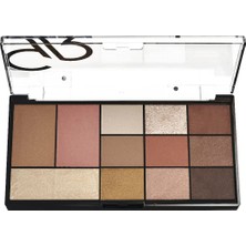 Golden Rose City Style Face & Eye Palette No: 01 Warm Nude - Makyaj Paleti - 8691190966607