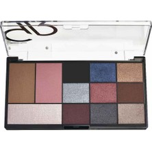 Golden Rose City Style Face&eye Palette No: 02 Smokey - Makyaj Paleti - 8691190966614