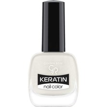 Golden Rose Keratin Nail Color - Clear - Şeffaf Keratin Oje - 8691190442972