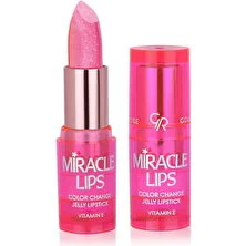 Golden Rose Miracle Lips Color Change Jelly Lipstick No: 101 Berry Pink - 8691190516680