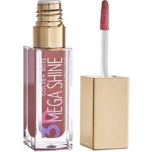 Golden Rose 3D Mega Shine Lipgloss No: 107 - Renkli Dudak Parlatıcısı - 8691190494681