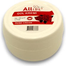 All Life Gül Özlü Cilt Bakım Kremi 100 ml