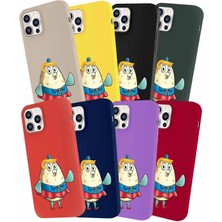 Printify Apple iPhone 11 Soft Premier Kapak Puff Tasarımlı Silikon Kılıf - Siyah