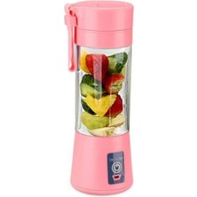 Tekno Trust 250-500 L Portatif Taşınabilir El Blender 380 ml USB Şarjlı Pembe 1501 - 2200 Watt Ithalatçı Garant