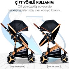 Bay Home Yeni Doğan 9 In 1 Full Takım 945 Travel Sistem Bebek Arabası Angel Sepet Anne Yanı Beşik